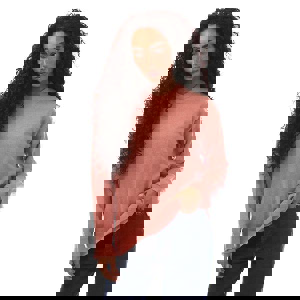 Gant Womens/Ladies Lambswool Crew Neck Jumper - Pink - 