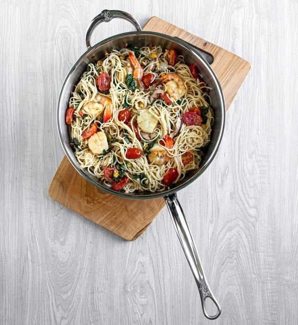 Hestan ProBond Induction Stainless Steel Essential Pan & Lid - 28cm (4.7L)