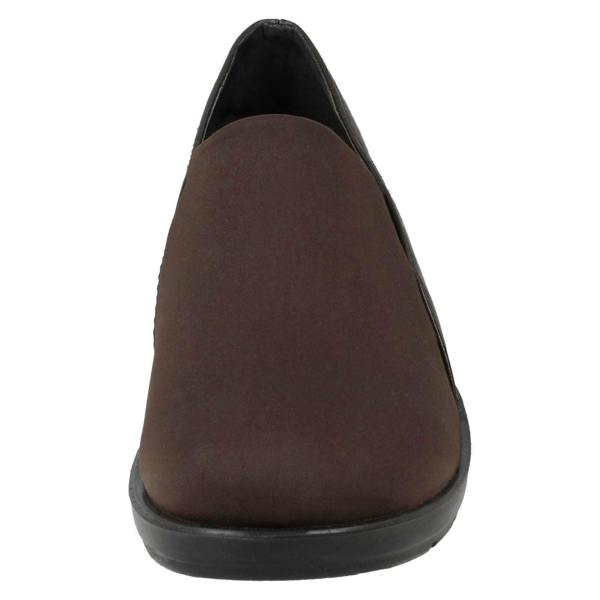 Eaze Ladies Eaze Mid Wedge Casual Shoes F90065