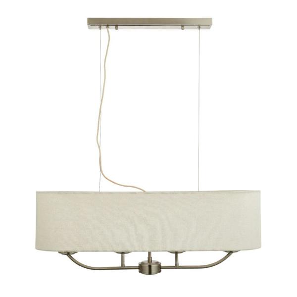 Pagazzi Lighting Marston Satin Nickel Pendant