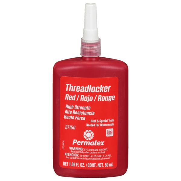 Permatex Threadlock High Strength Fast Acting Thread Lock Sealant
