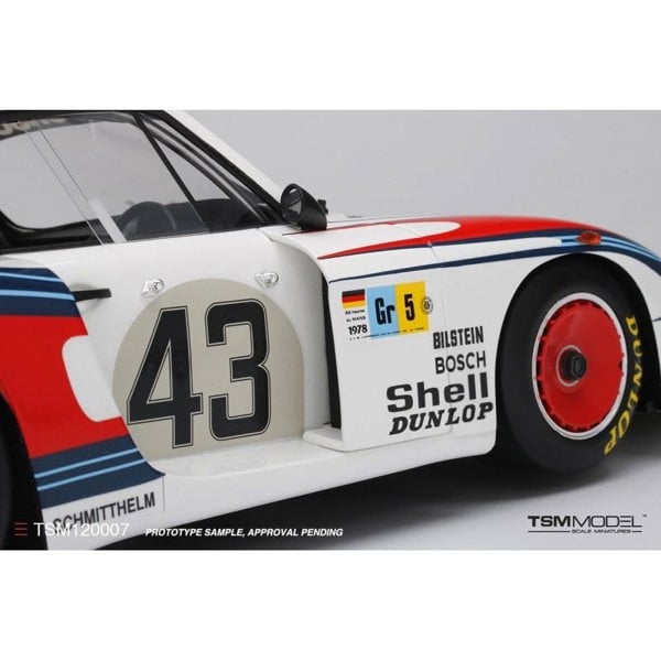TSM Porsche 935/78 #43 Moby Dick 1978 Le Mans Martini Racing 1:18 TSM TS120007