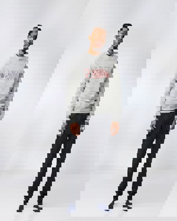 Fjallraven Classic Mens Sweatshirt - Grey-Melange 020-999