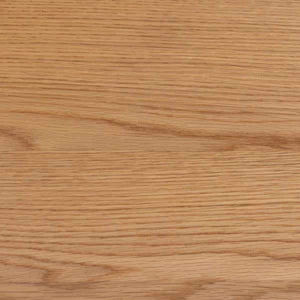 Wyld Haus Bermudas Natural Oak Wood Rectangular Coffee Table Bottom Shelf