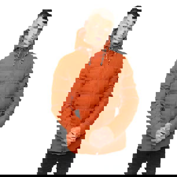 Crosshatch Mens Kampleys Jacket - Burnt Orange - 