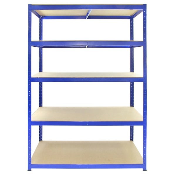 Monster Racking T-Rax Strong Storage Shelves - Blue (120cm W, 60cm D)