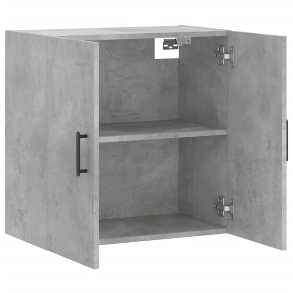 Berkfield Wall Cabinet Concrete Grey 60x31x60 cm Engineered Wood