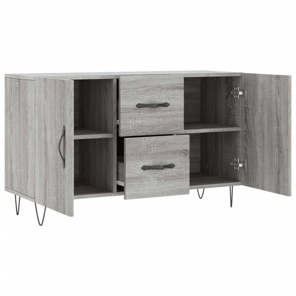 Berkfield Sideboard Grey Sonoma 100x36x60 cm Engineered Wood