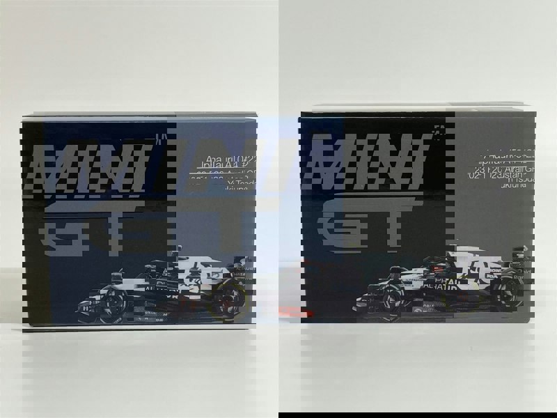 Mini GT Yuki Tsunoda Alpha Tauri AT04 #22 2023 F1 Australian GP 1:64 Mini GT MGT00726L