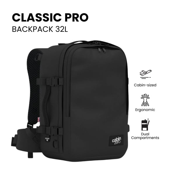 CabinZero Classic Pro Backpack 32L