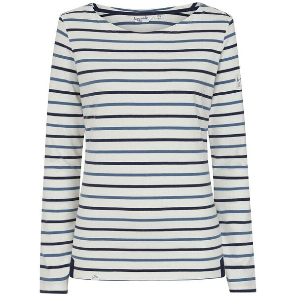 Lazy Jacks LJ97 - Long Sleeve Striped Breton - Blue