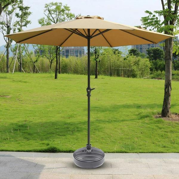 13L Heavy Duty Water Sand Fillable Parasol Base Stand Fits 35-38MM Parasol Poles image 6
