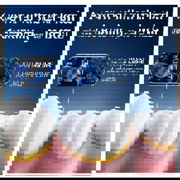 Oral-B iO Replacement Heads Ultimate Clean White 4 Pack - Additional 4