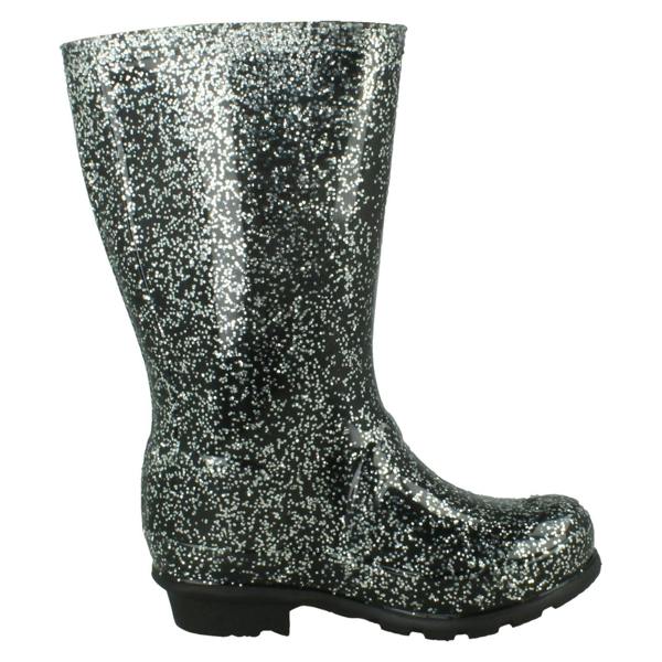 Pineapple Girls Pineapple Wellington Boots With Glitter Detailing X1275