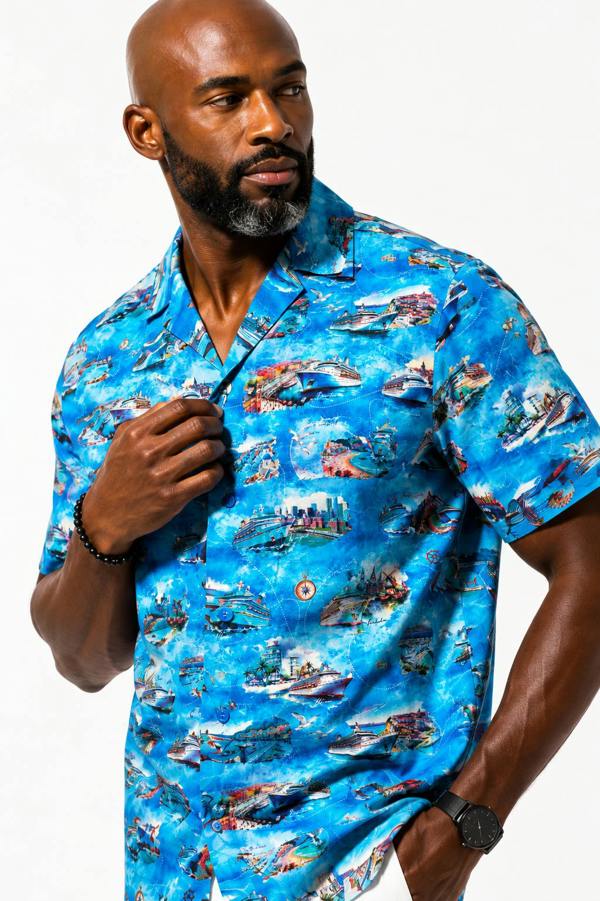 Claudio Lugli The Cruise Ship Hawaiian Shirt