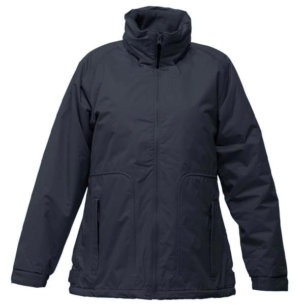 Regatta Womens/Ladies Waterproof Windproof Jacket (Fleece Lined) - Navy - 