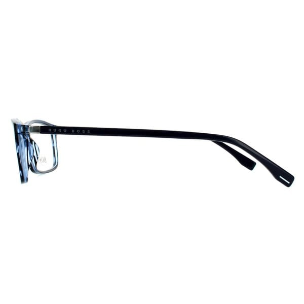 Hugo Boss Glasses Frames BOSS 0680/IT 38I Blue Horn Men