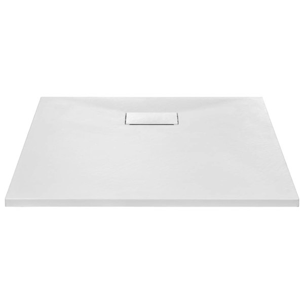 Berkfield Shower Base Tray SMC White 80x80 cm