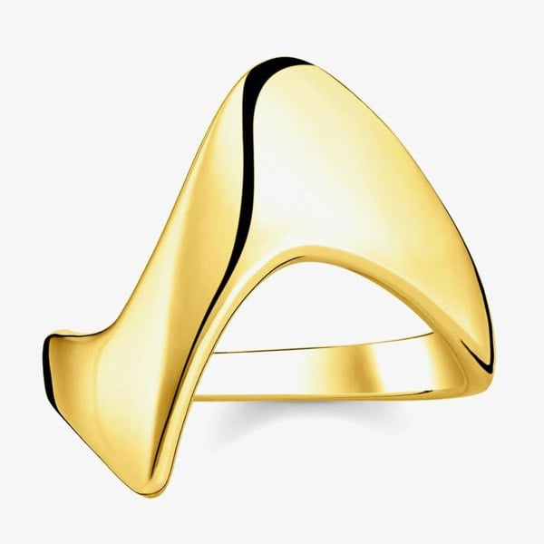 THOMAS SABO Gold Plated Heritage Ring TR2237-413-39