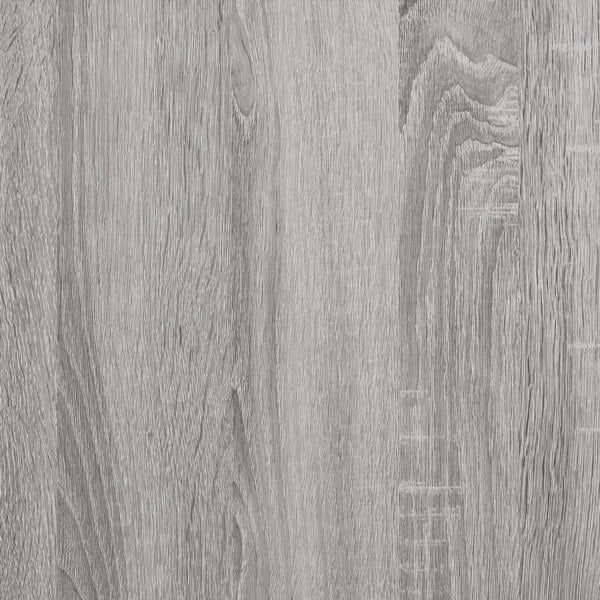 Berkfield Record Cabinet Grey Sonoma 74.5x38x48 cm Engineered Wood
