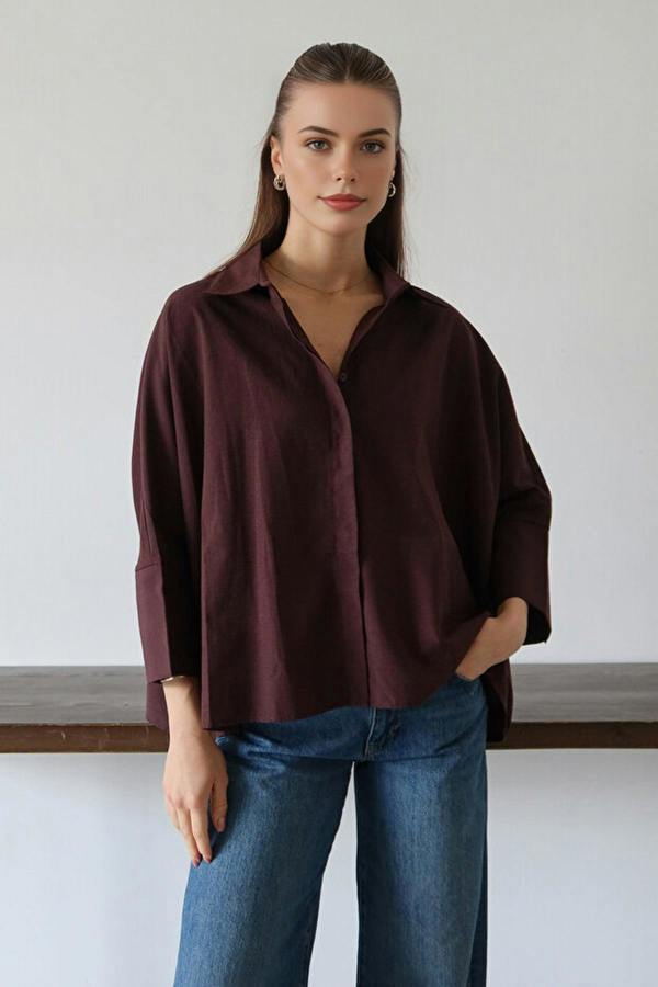WOVCOR Oversize Woven Shirt