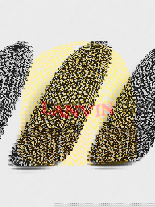 Lanvin x Future Curb Baseball Cap Black Yellow