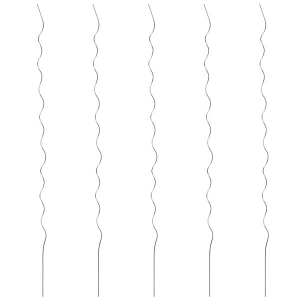 Berkfield 5 pcs Spiral Plant Supports 110 cm Galvanised Steel