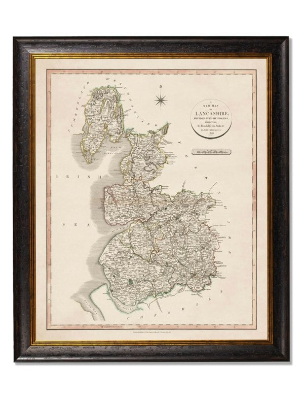 Exceptional Art c.1806 County Maps of England
