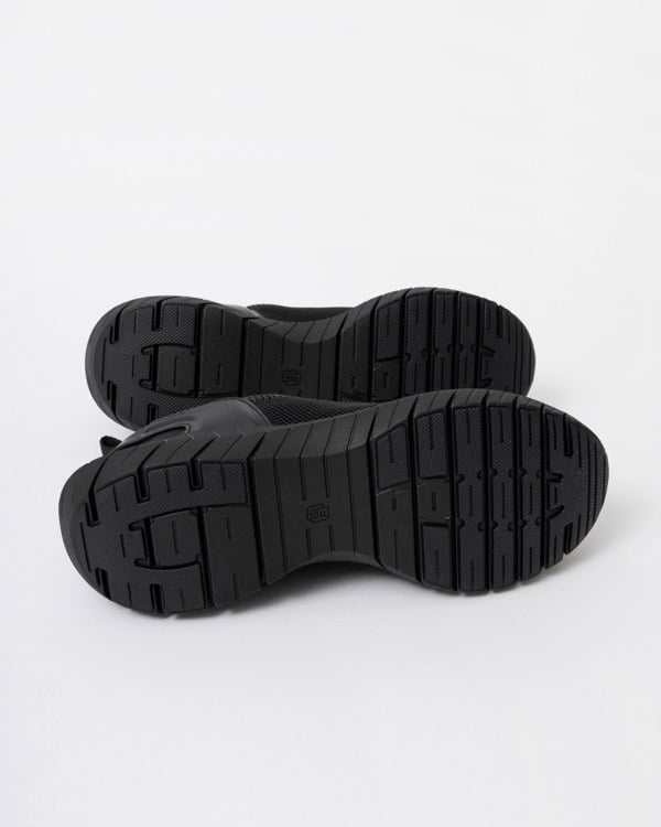 BOSS Orange Motion Sock Trainers With Knitted Uppers - Black 005 - sole