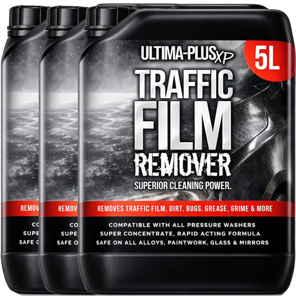 Ultima Plus XP ULTIMA-PLUS XP Traffic Film Remover TFR Cleaner Removes Dirt, Grease, Bugs and Grime For Cars, Motorbikes, Truck, Vans & More 20L