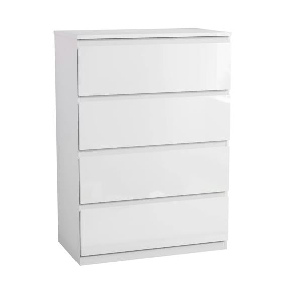 Vida Designs Glinton 4 Drawer Chest, Black