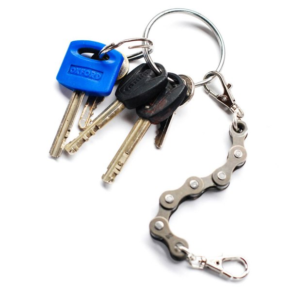 Paguro Recycled Bike Chain Vegan Keyring