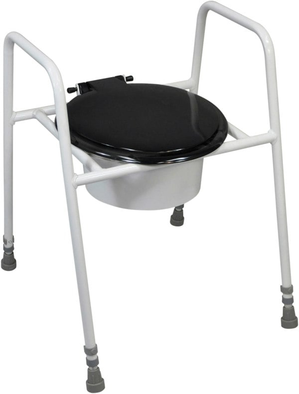 Aidapt Solo Skandia Toilet Frame With Seat Lid