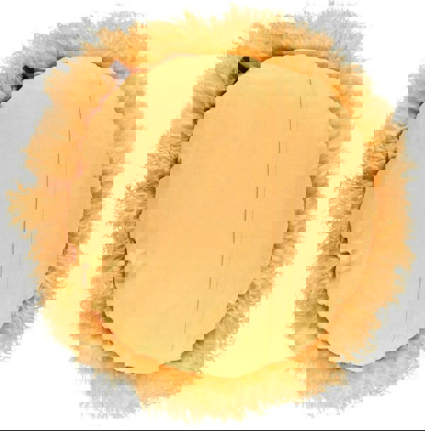 Curly Cake Cushion | Ø45 cm Imperial Yellow