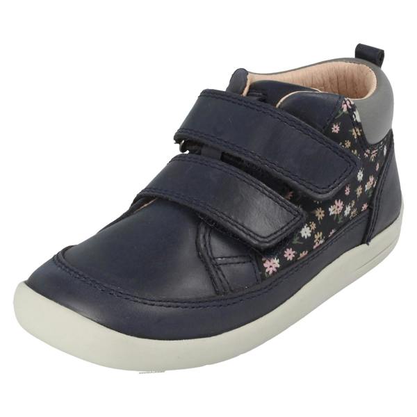 Start-rite Childrens Startrite Ankle Boots Rove - Navy Floral - G