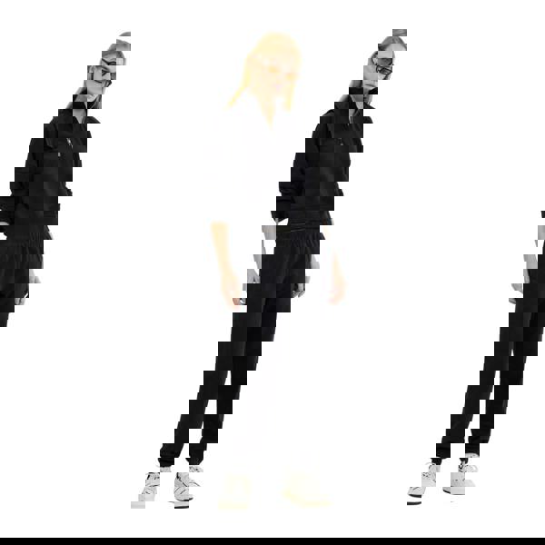 Ellesse Womens/Ladies Carrera Quarter Zip Sweatshirt - Black - 