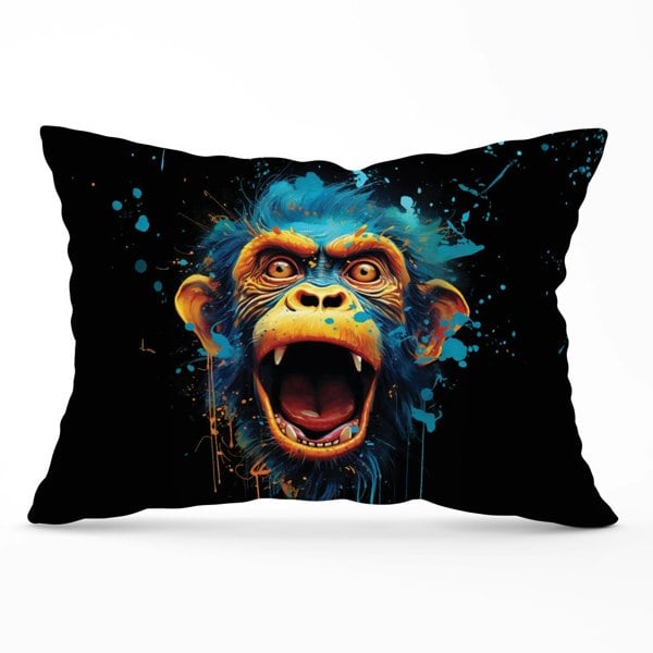 Warren Reed Crazy Monkey face Splashart Cushions