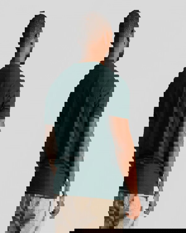 Lyle & Scott Plain Mens T-Shirt TS400VOG - W486 Dark Green - CHO - Designer Mens Short Sleeve T-Shirts & Tops