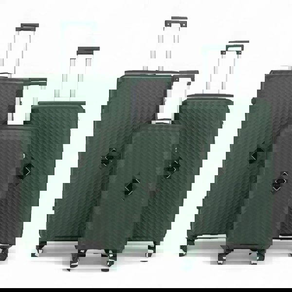 Infinity Luggage Lightweight Hard Shell Suitcase 4-Wheel Luggage