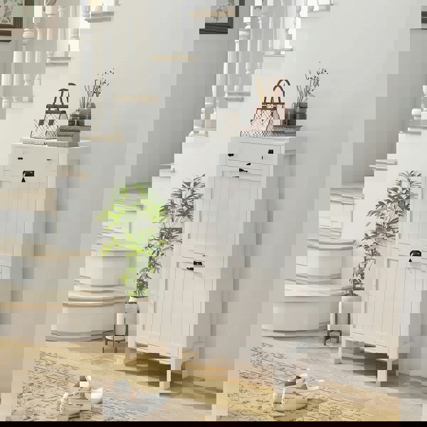 Flip-down Shoe Cabinet