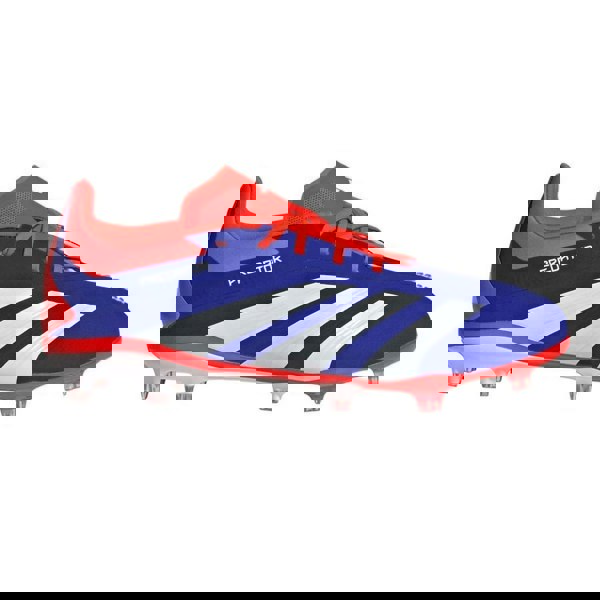 Adidas Childrens/Kids Predator Elite Firm Ground Football Boots - Lucid Blue/Cloud White/Solar Red