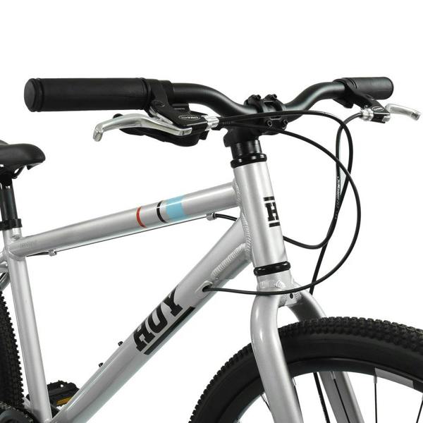 HOY Pentland 26in Kids Bike, 8 Speed - Titanium Silver