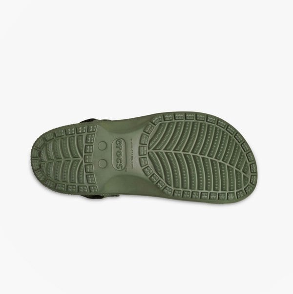 Crocs YUKON VISTA II LR Mens Clogs Army Green