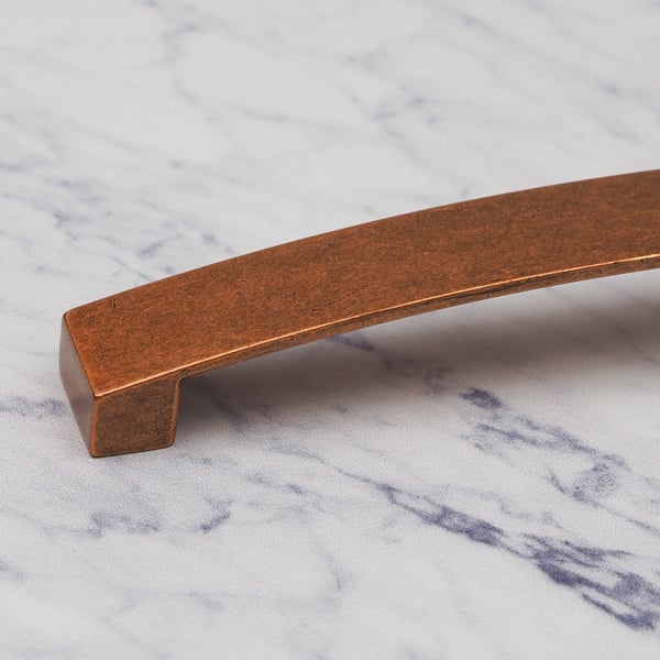 Handle & Home Antique Copper Bow Handles