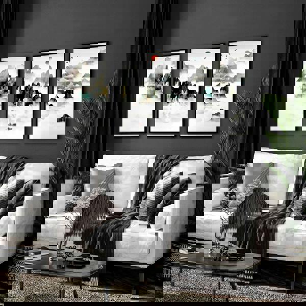 Japanese room decor | set of 3 wall art prints