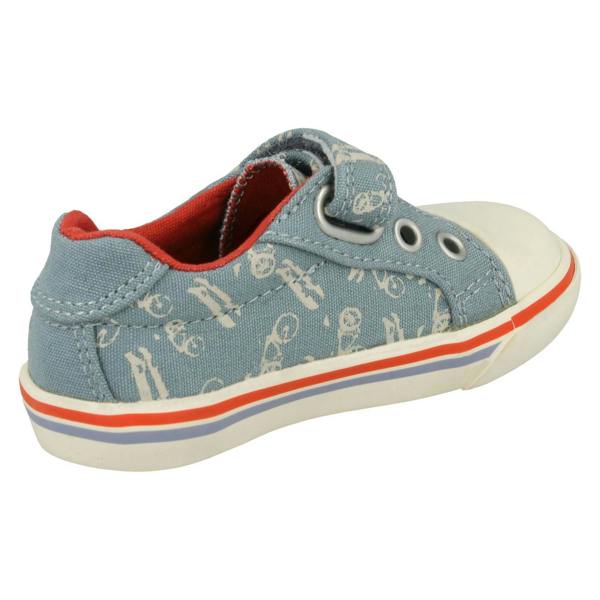 Start-rite Boys Startrite Canvas Pumps Skate Park