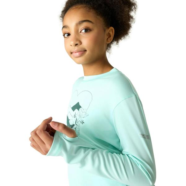 Regatta Childrens/Kids Alvarado Heart T-Shirt - Water Ballet - 
