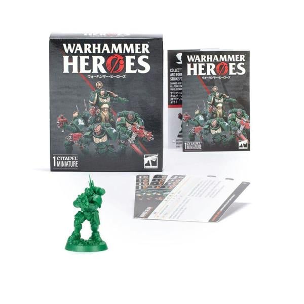 Warhammer 40k Warhammer Heroes - Dark Angels Citadel Miniature Figure (One Random Box Supplied)