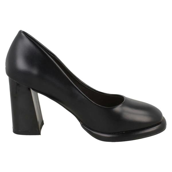 Anne Michelle Womens Anne Michelle Block Heeled Court Shoes F90121