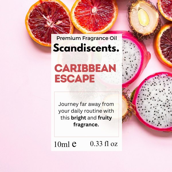 Caribbean Escape - Scandiscents, waterless diffuser, essential oils, fragrance oils